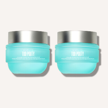 Package 2 X TOO-POUTY Clinically Proven Lip Plumping Mask